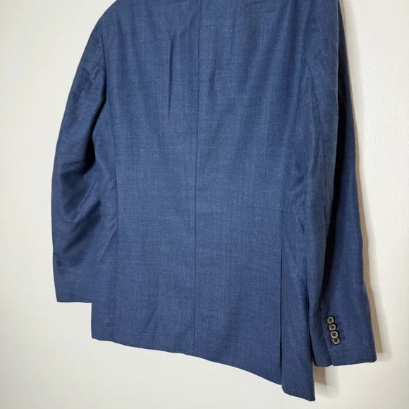 Suit Supply Havana REDA Pure Wool Single Breasted Two Button Blazer navy size 38